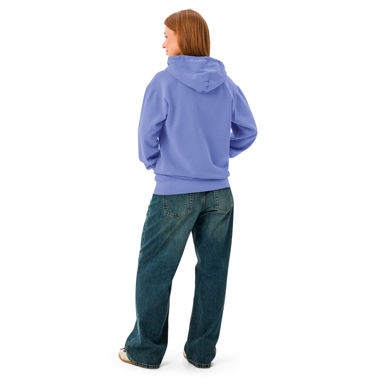 Unisex garment-dyed hoodie - Image 8